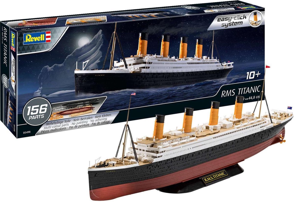 R.M.S. Titanic Revell - schaal 1 -600 - Bouwpakket Revell Schepen