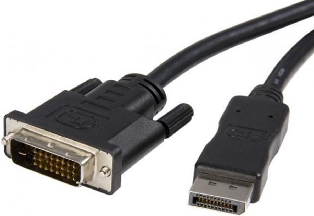 Techly 3m DVI-D/DisplayPort Zwart