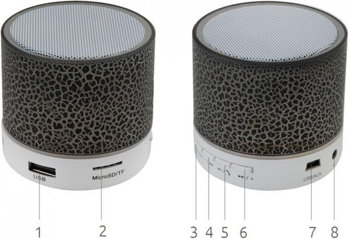 Speaker mini bluetooth MP3 Micro SD