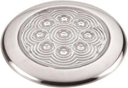 LED plafondlamp-wandlamp RVS opbouw vlak