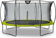 Trampoline EXIT Silhouette - ø427cm - groen