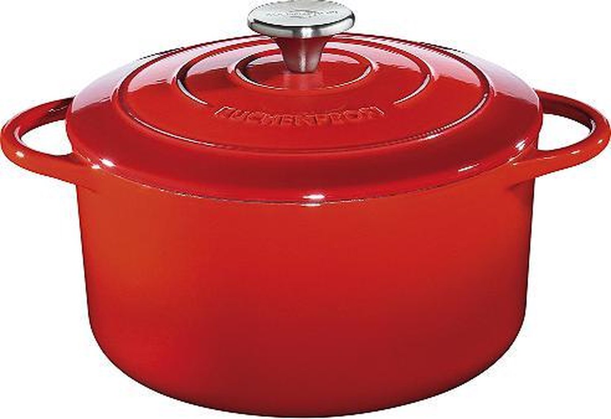 Küchenprofi Provence 24cm rond rood