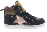 Shoesme UR20W042-A - Kinderen MeisjesHalf-hoog - Kleur: Zwart - Maat: 23