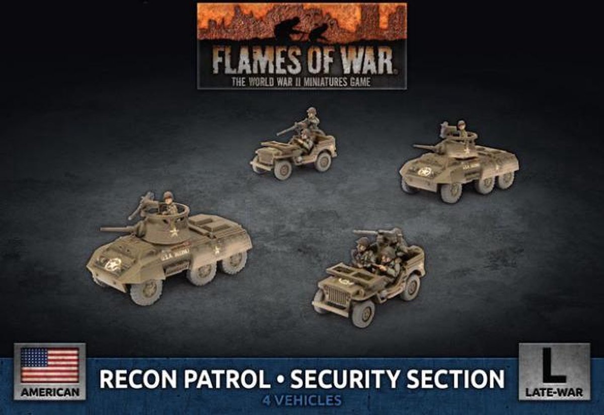 Flames of War: Recon Patrol - Security Section