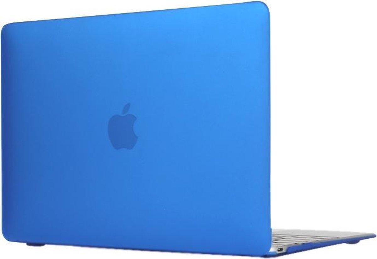 Mobigear Hard Case Frosted Donker Blauw voor Apple MacBook 12 inch