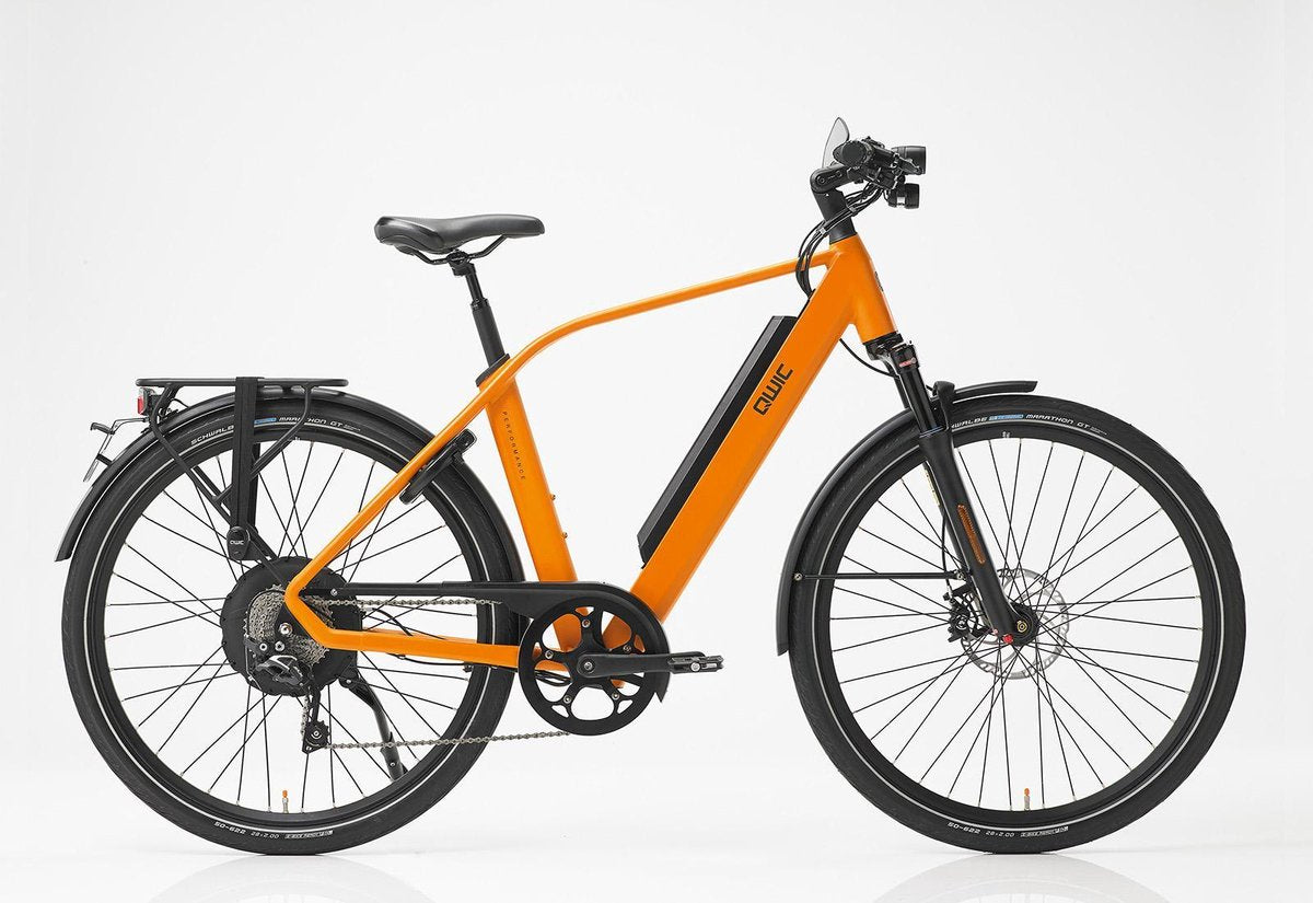 Qwic Performance RD11 Elektrische fiets - Heren - 53 cm - Mat oranje