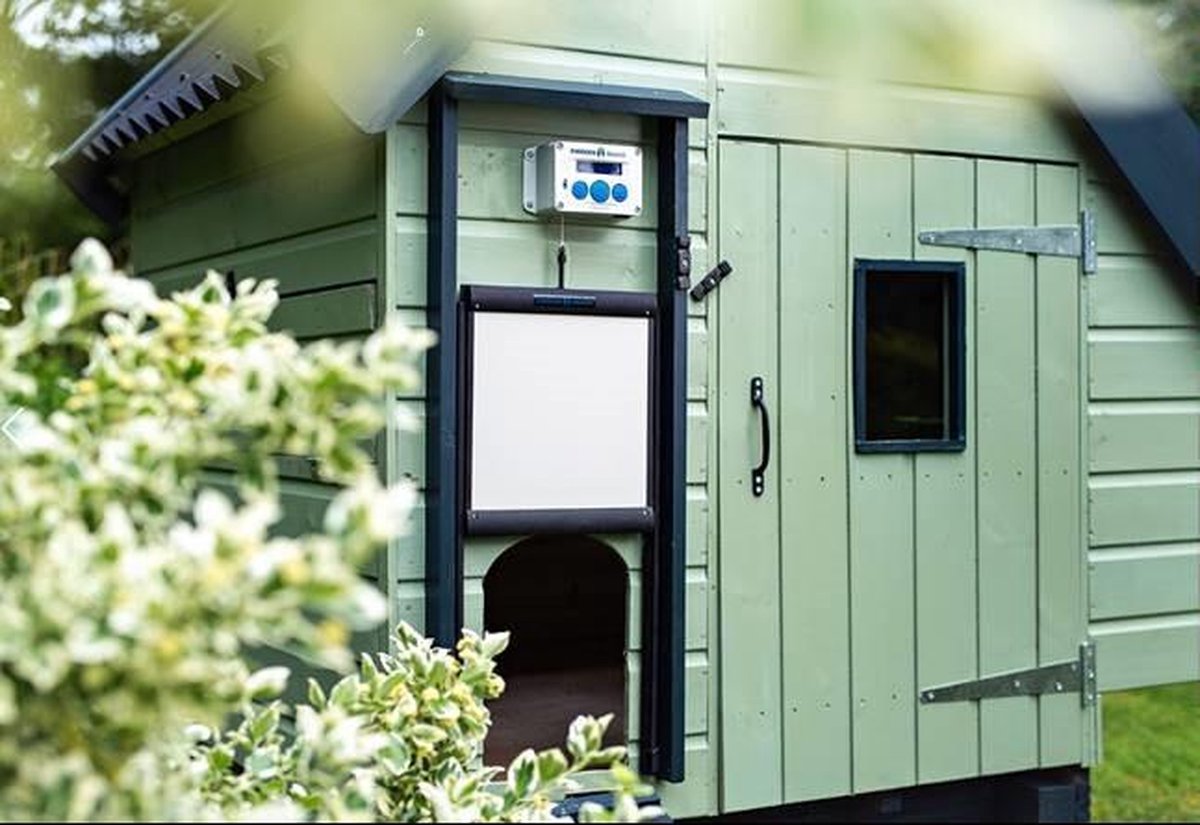 Chickenguard Extreme + zelfsluitende deur 25 x 30 cm