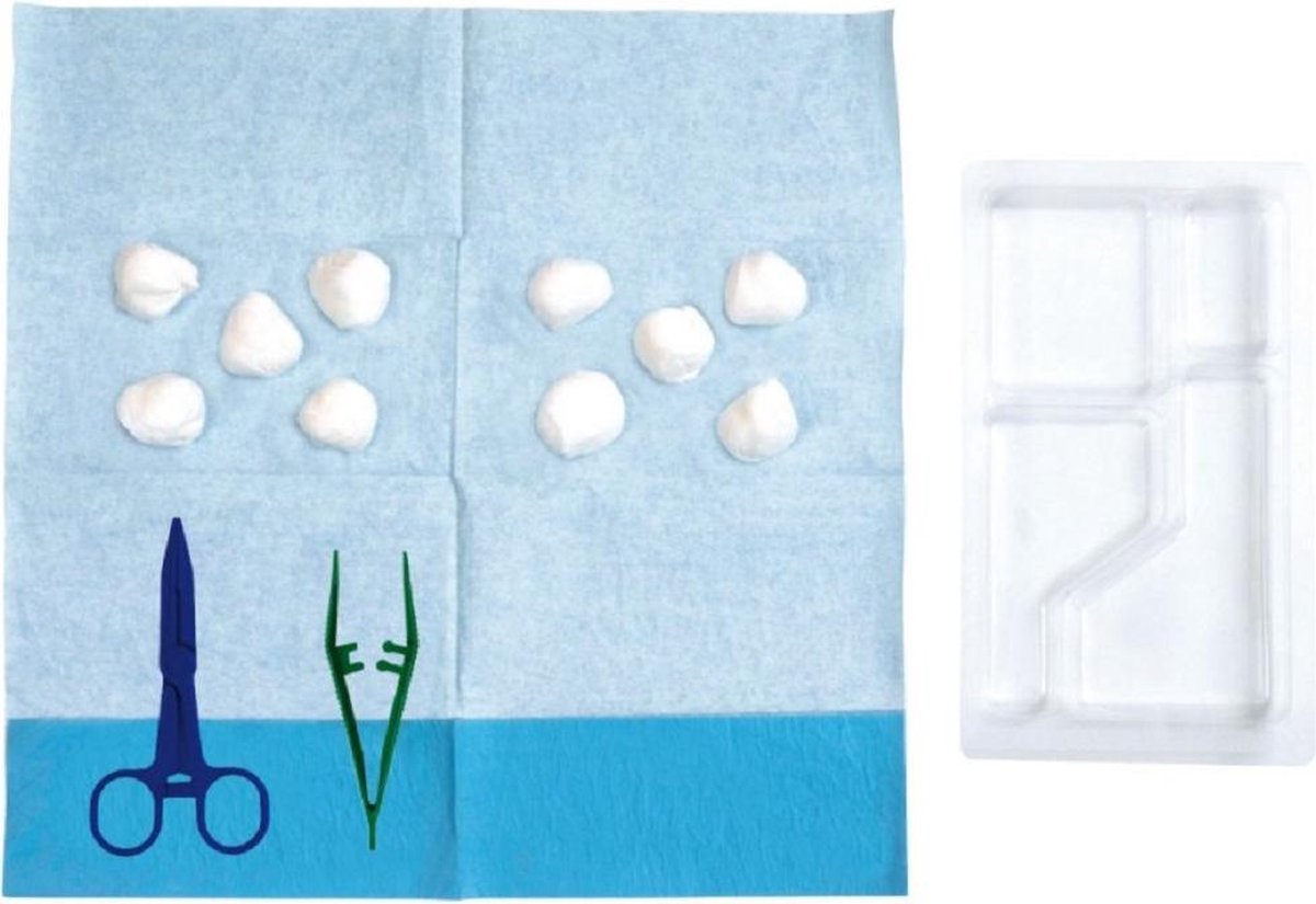 Merkloos Verbandtrommel Verbanddoos - Steriel