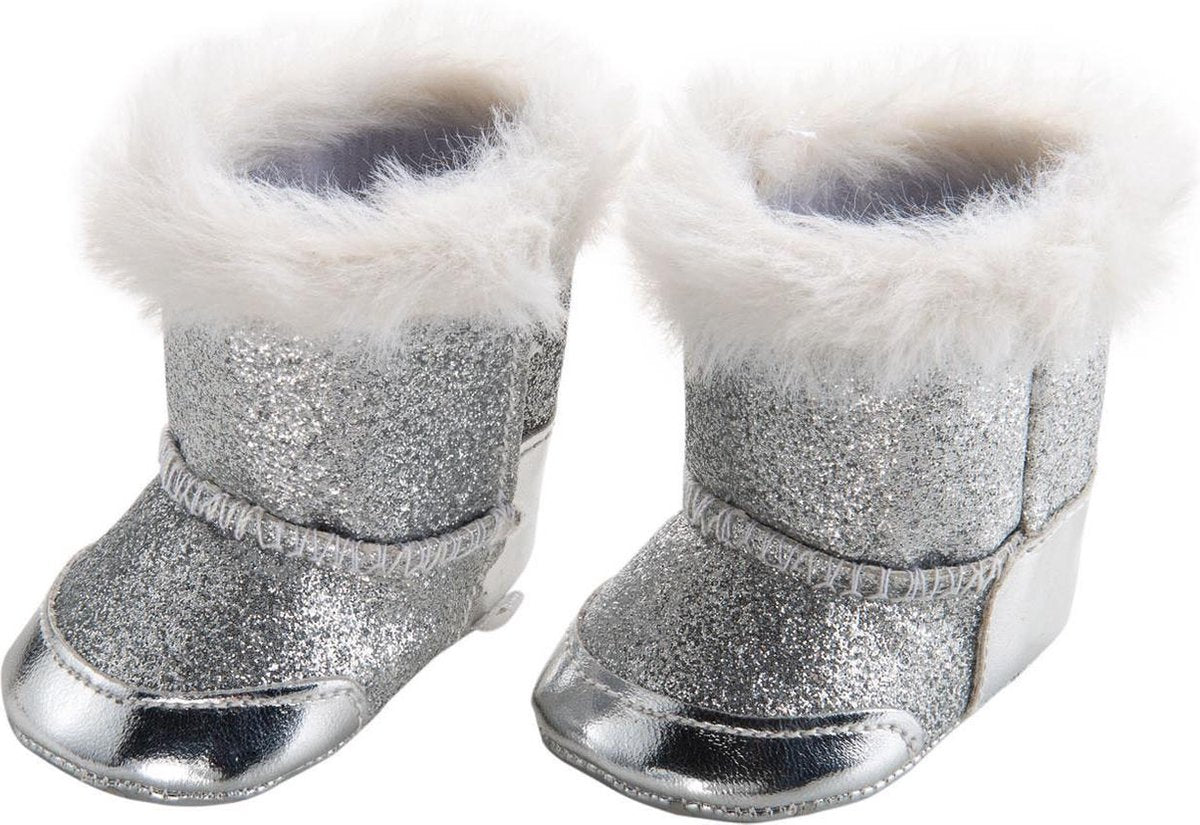 Poppenschoenen Zilver