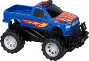Gearbox Monstertruck - Met licht en geluid - blauw
