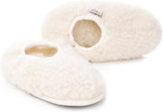 Alwero - Alwero sloffen Ballerina Junior Naturel 27-28