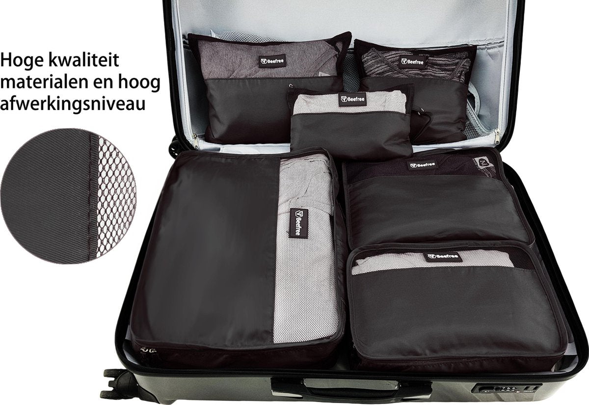 Beefree Koffer organiser 6-delig