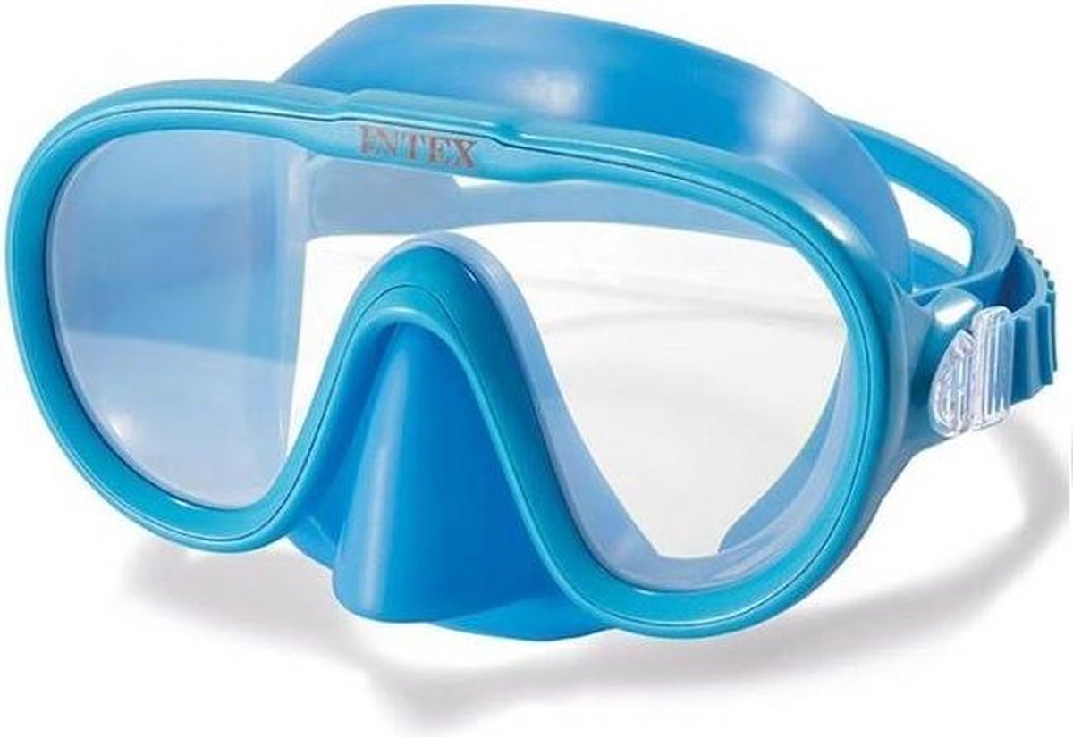 Intex Duikbril Sea Scan Verstelbaar Blauw