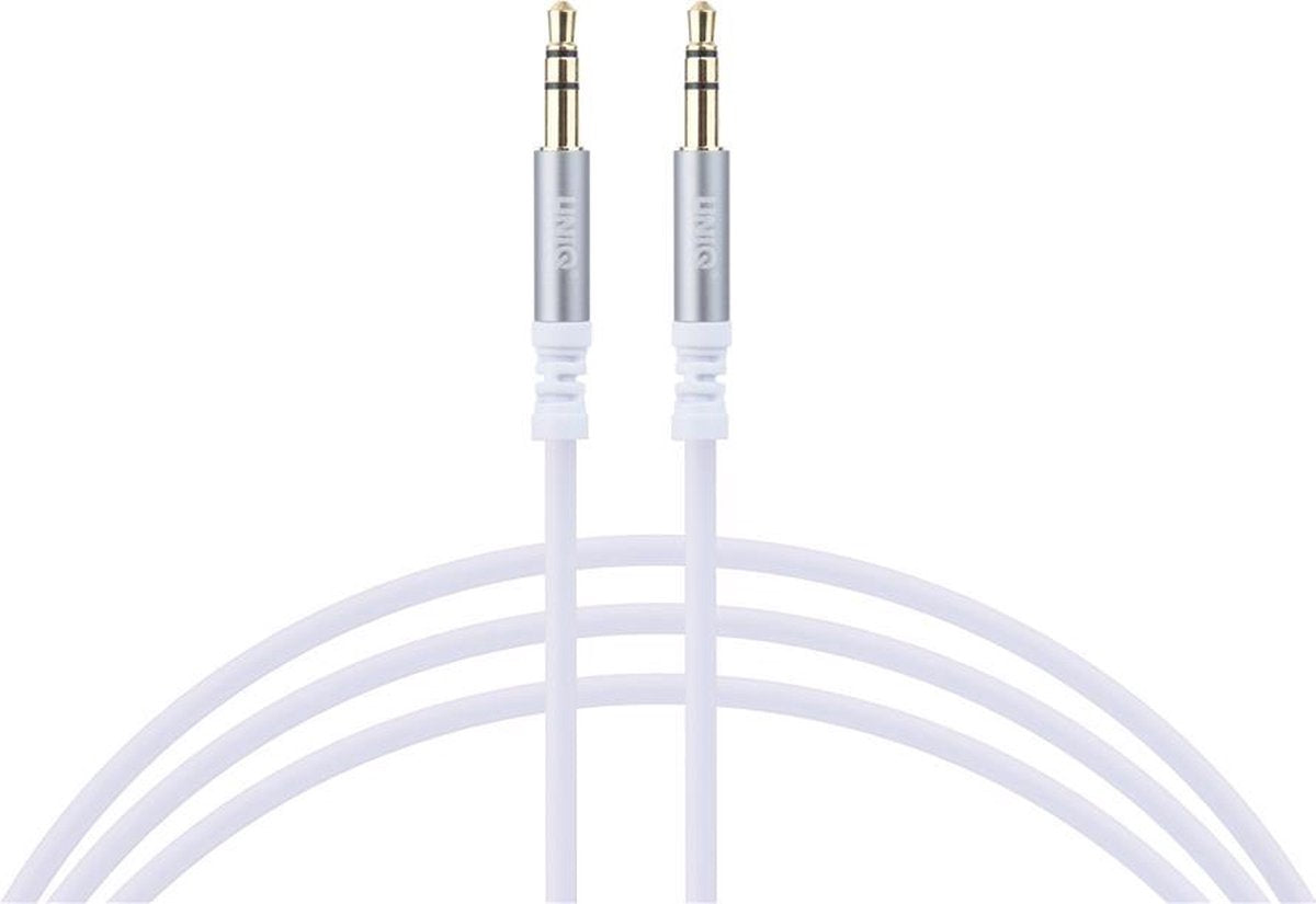 Audiokabel UNIQ Accesory Stereo AUX Cable - Wit