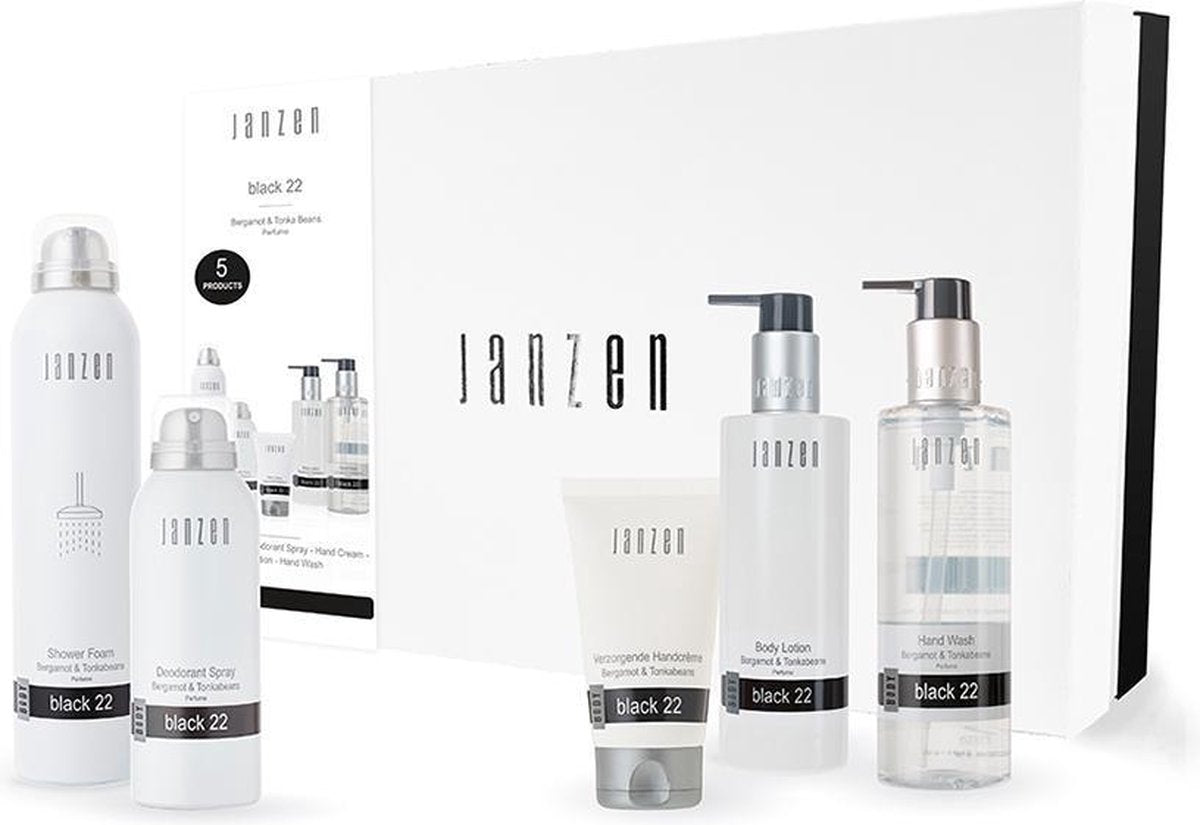 Janzen Black 22 Complete Moments - 5 stuks - Geschenkset