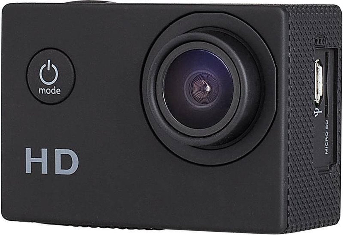 Smartwares® Full HD Actioncam met 2 inch HD monitor IP68