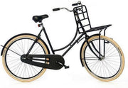 Tulp 2 - Transportfiets - Dames - 56 cm - Lichaamslengte 172-183 cm - Mat Zwart