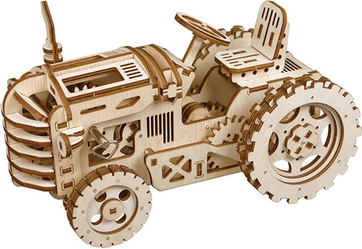 Robotime Modelbouwset Tractor Lk401 Hout