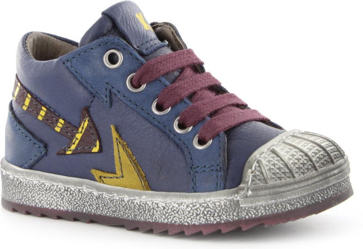 Kickers - Kick J.Bottien 26765 - Gesloten Schoenen - Jongens - Navy - Vit sv Navy