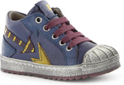 Kickers - Kick J.Bottien 26765 - Gesloten Schoenen - Jongens - Navy - Vit sv Navy