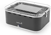 Barbecook Carlo - houtskoolbarbecue/tafelgrill - Urban Grey - 44x33x21cm