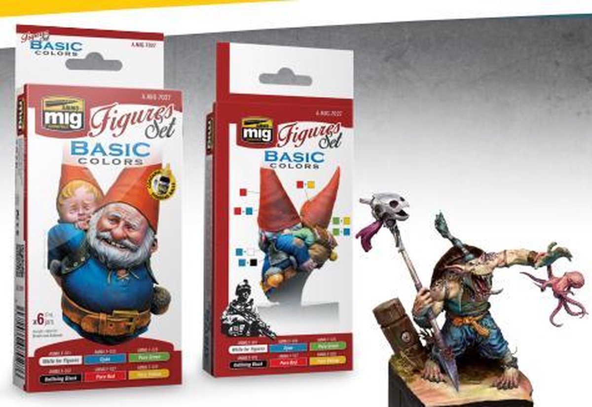 Mig - Basic Colors For Figures
