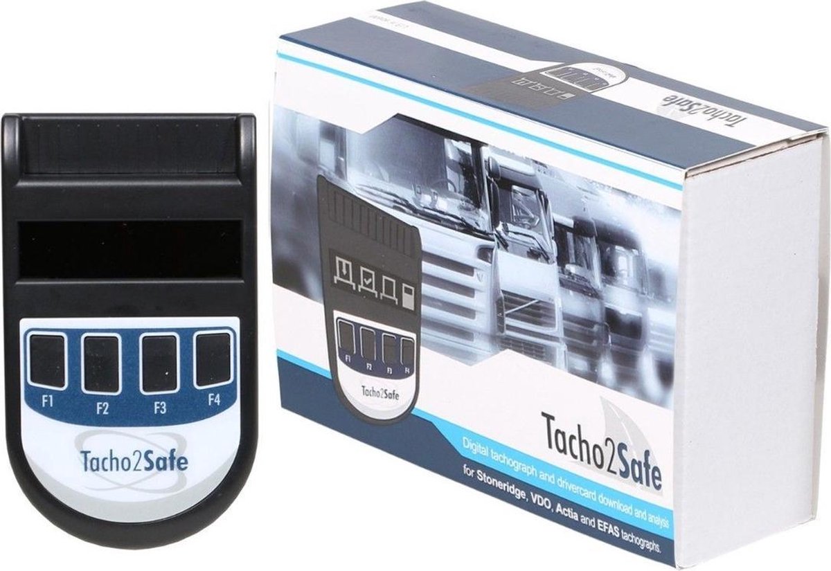 Tacho2Safe - Uitleesunit Bestuurderskaart en Digitacho