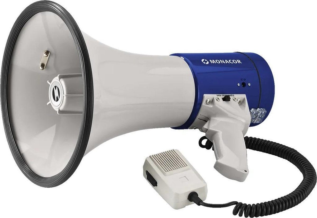 Monacor TM-17 Megafoon met handmicrofoon