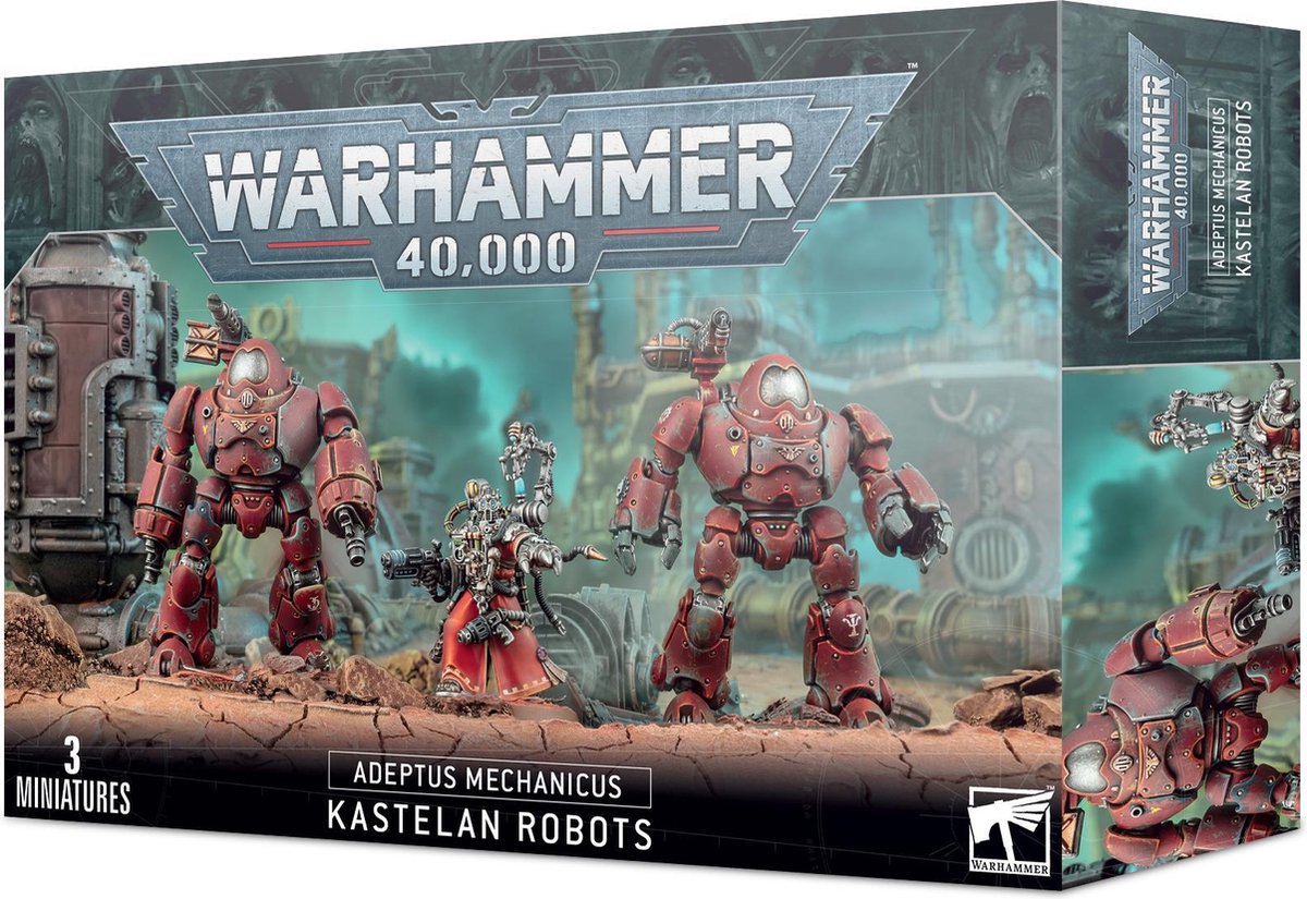 Adeptus Mechanicus Kastelan Robots