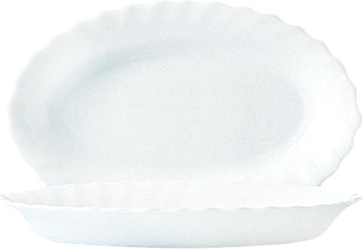 Trianon Wit Dinerbord - Plat - 22cm