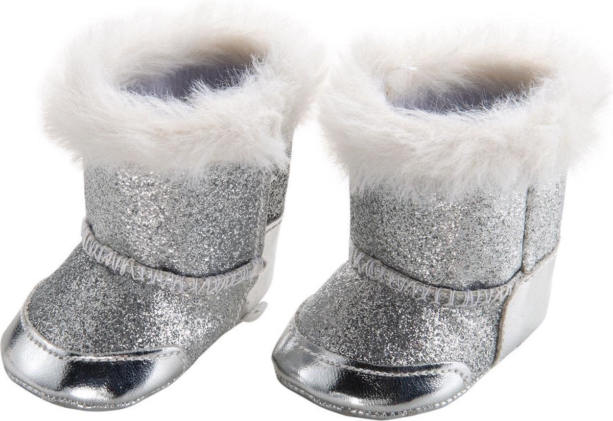 Poppenschoenen Zilver