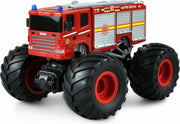 Amewi Rood Brushed 1:18 RC auto Elektro Monstertruck Achterwielaandrijving RTR 2