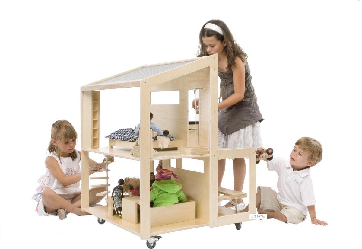 PoppenVilla by Liliane® voor gróte poppen