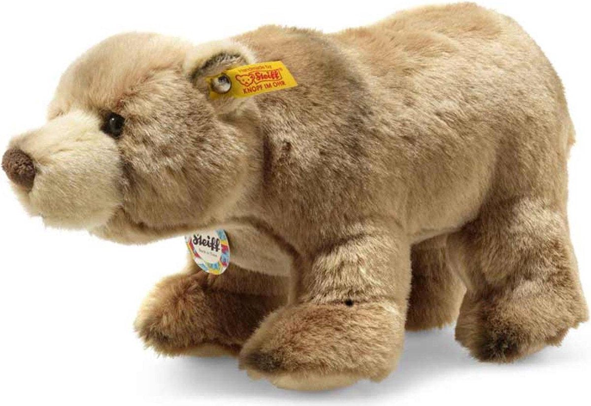 Steiff Back in Time Bearlie bruine beer 28 cm. EAN 069420