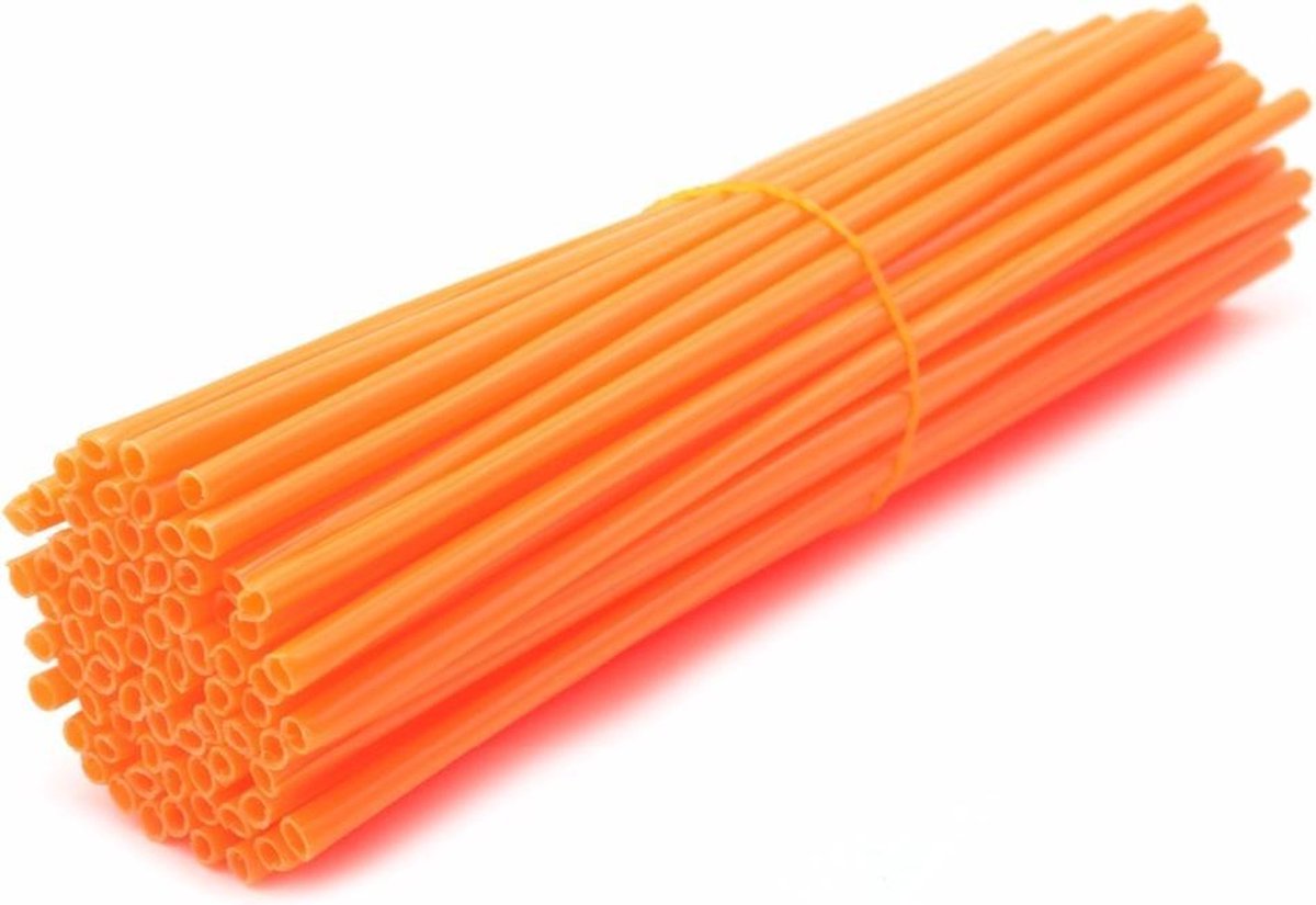 Spoke Coats - Spaakbescherming  - Spoke Covers - 72 stuks - ORANJE