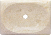 vidaXL Gootsteen 50x35x10 cm marmer crèmekleurig  VDXL_149165