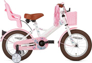 Supersuper Little Miss Kinderfiets - 14 inch - Wit
