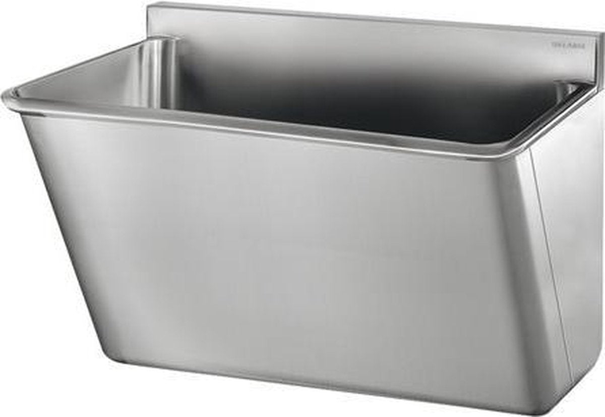 Medische scrub HYGIËNE lage rug L.700 RVS 304 mat gepolijst