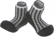Attipas Chess zwart  babyschoenen