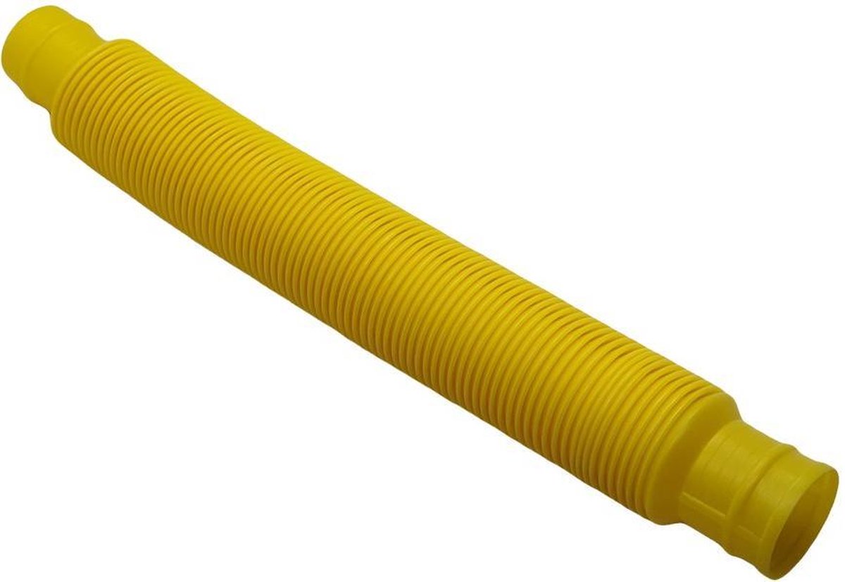 Hoogwaardige Pop Tube Fidget / Wacky Tube / Pop Pipe | Kreukelbuis / Kartelbuis | Anti Stress Fidget Toy | Bekend Van TikTok | Geel