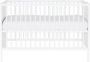 Puck Element Babybed Beuken Wit 60 x 120 cm