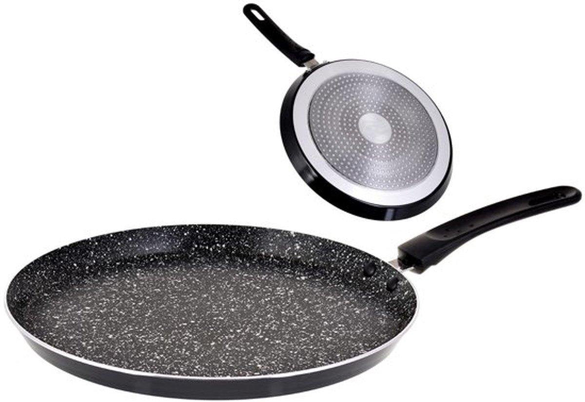 Edënbërg Stonetec Line - Pannenkoekenpan - Keramische/Marmeren Coating - 26 cm