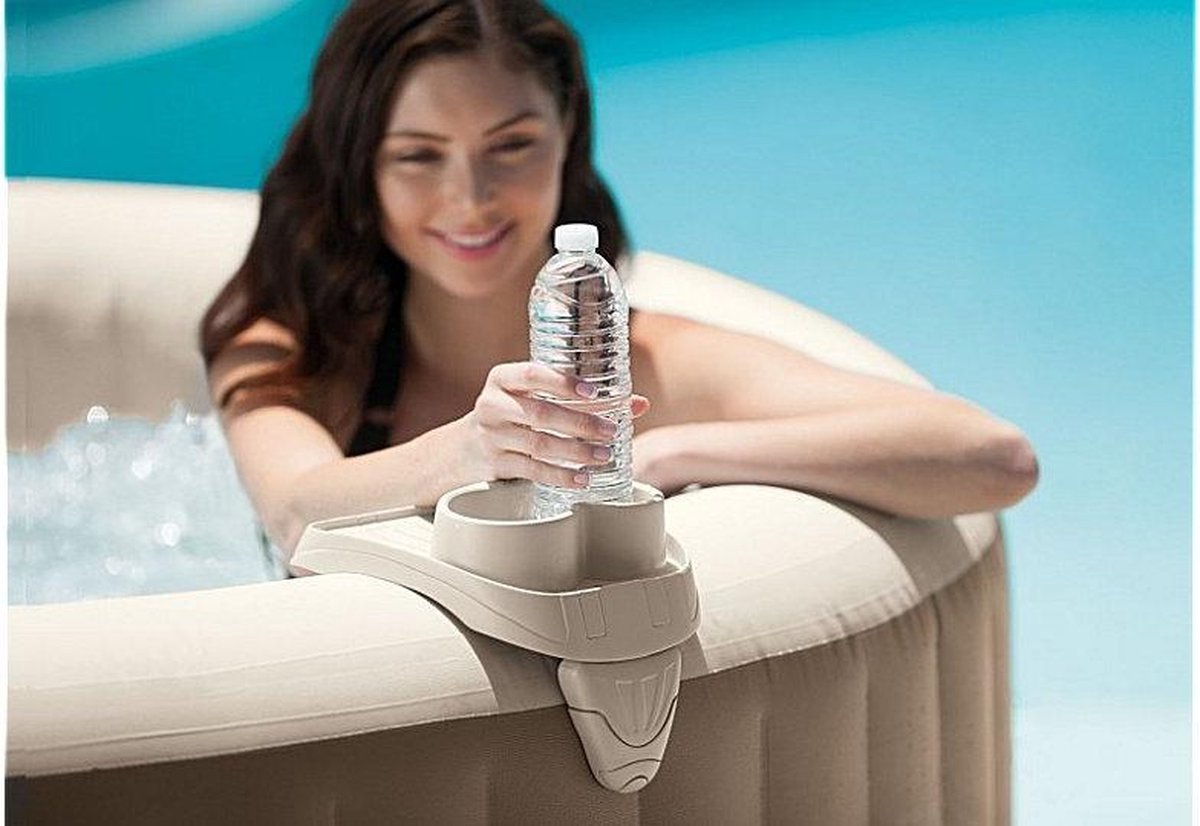 Intex 28500 PureSpa Bekerhouder met Tray