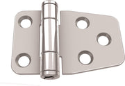 Luikscharnier - 57x42x2 - Rvs 316 - Knoop boven
