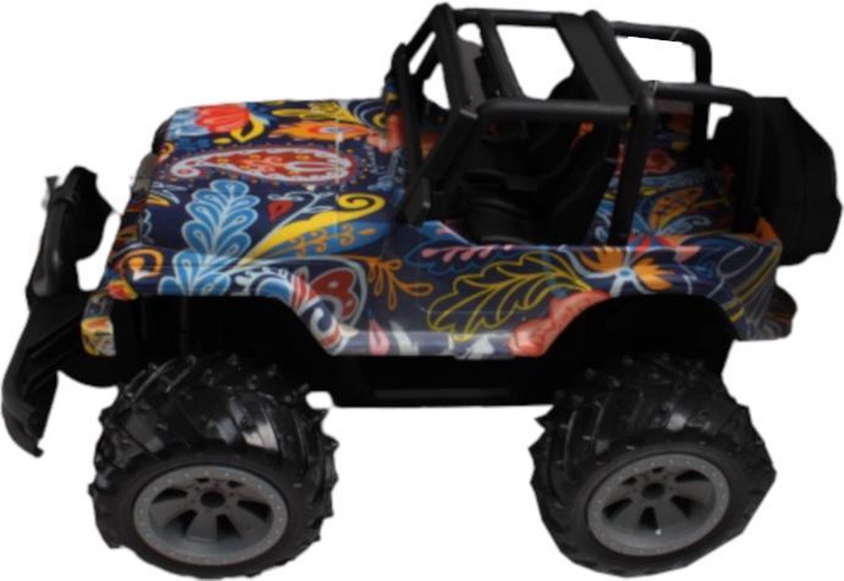 Cross Country Auto Rc Zhuo Ming Junior Blauw/zwart 2-delig