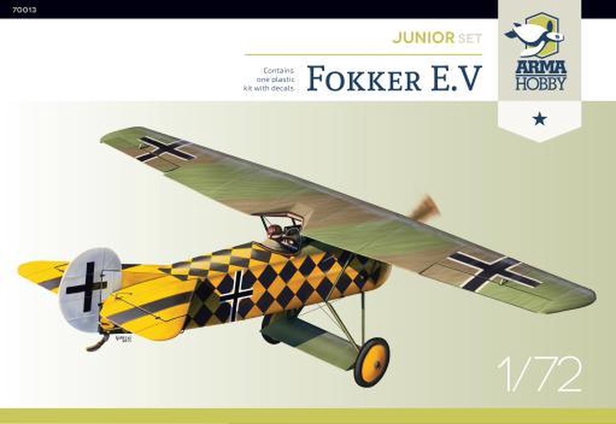 Arma Hobby: Fokker E.V Junior set in 1:72