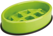M-Pets Voerbak Slowfeeder Ovaal met visgraat
