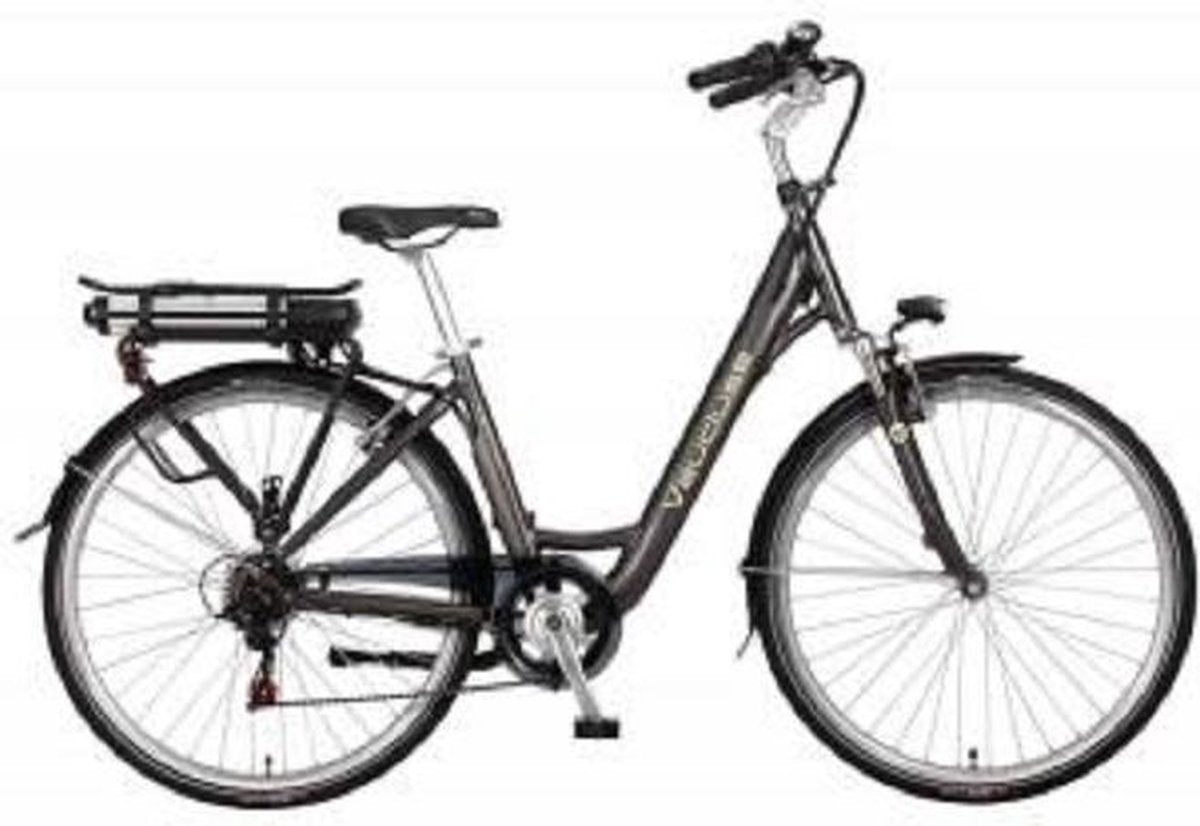 VAUCLUSE 26 INCH ELEKTRISCHE DAMESFIETS  H46 6 SPEED DARK GREY