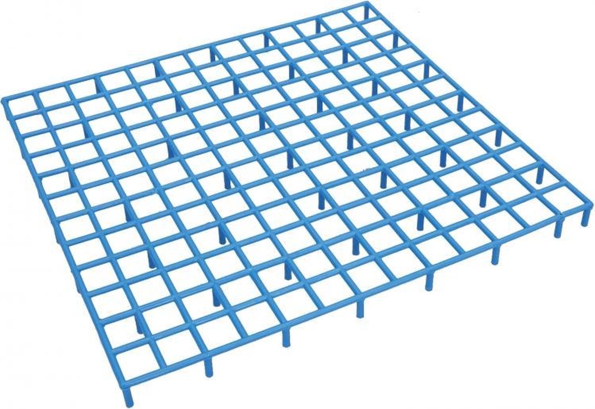 Natural Rooster plastiek met 8 vstb klikvoetjes 38x38x2