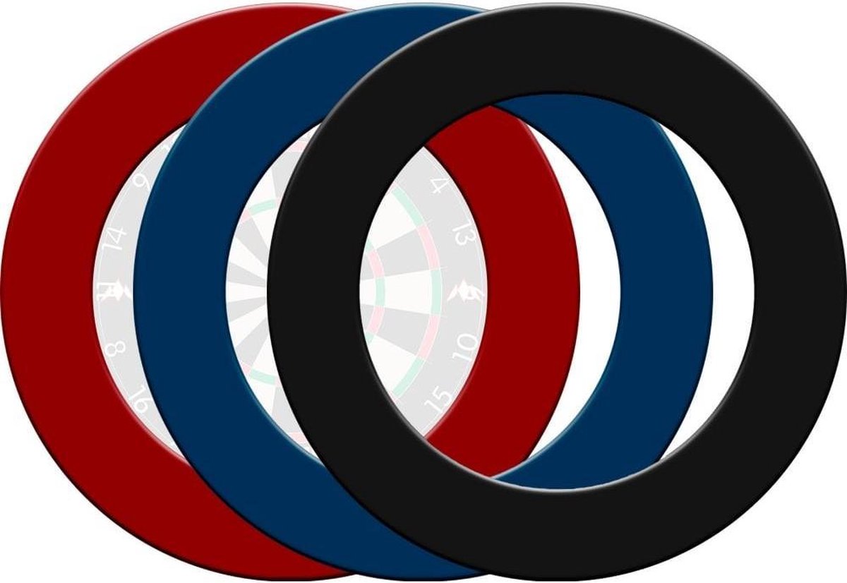 Mission Dartbord Surround - Zwart